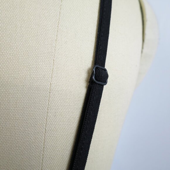 Free People Rows of Ruffles Dress Black Glitter Cascade Ruffle Slip Dress M NWOT - Picture 8 of 16